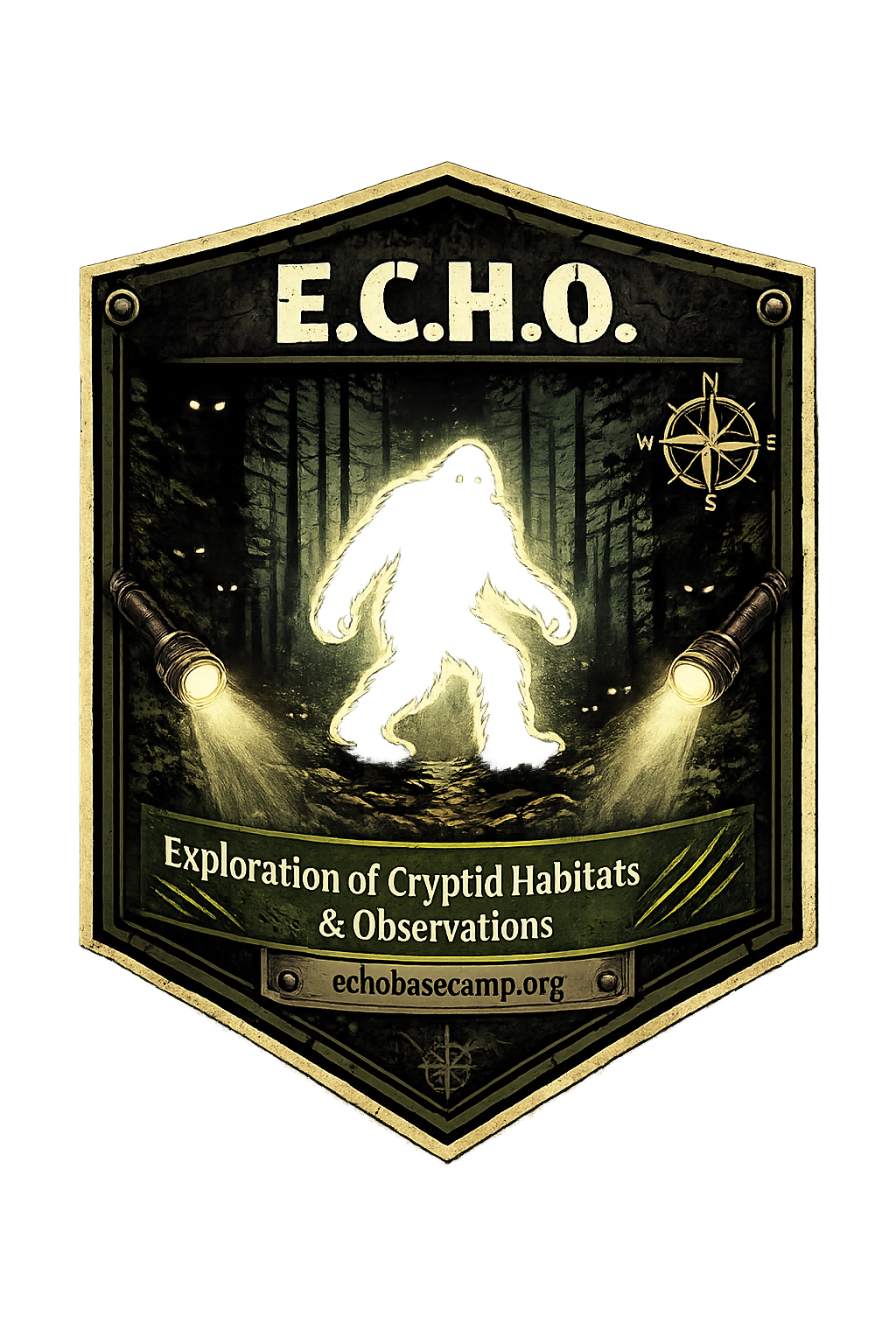 E.C.H.O. LOGO STICKER 003