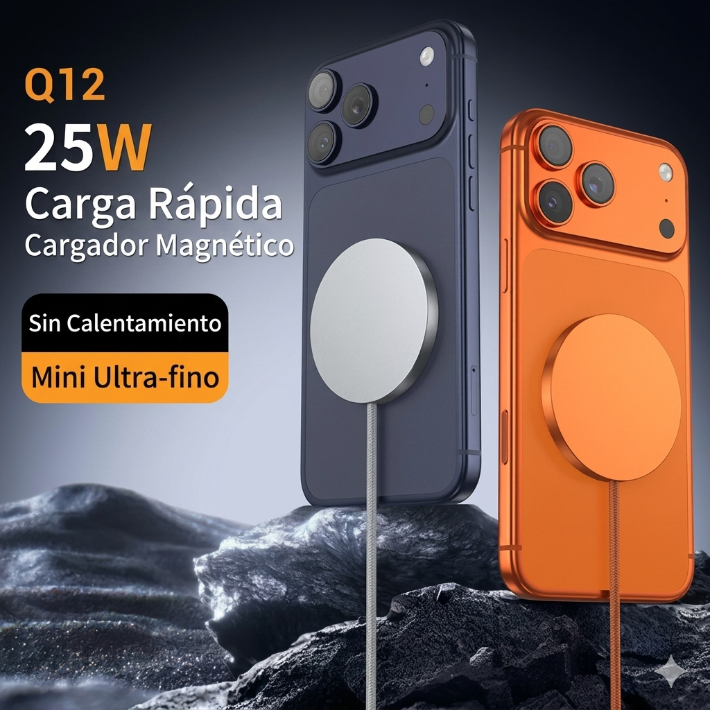 Cargador inalámbrico rápido