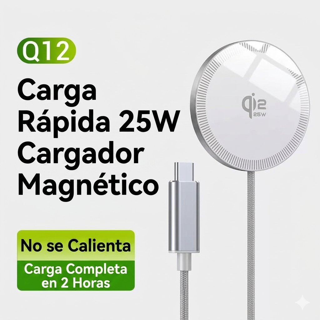 Cargador inalámbrico rápido