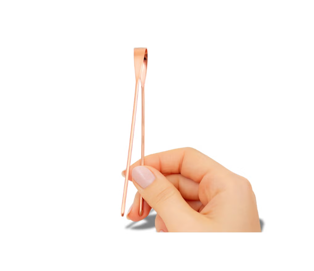 The Daily Biohack Pure Copper Tongue Scraper