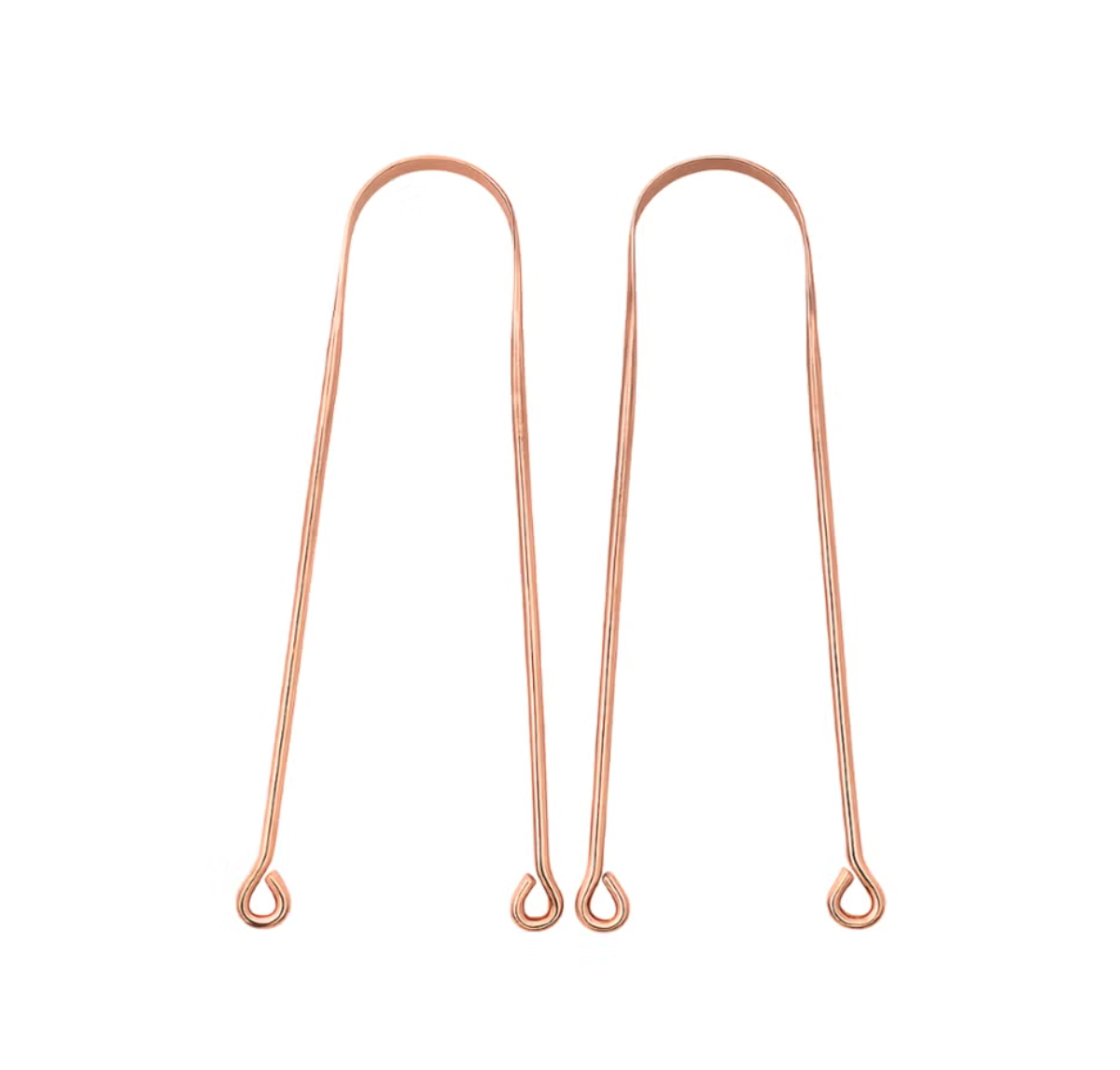 The Daily Biohack Pure Copper Tongue Scraper