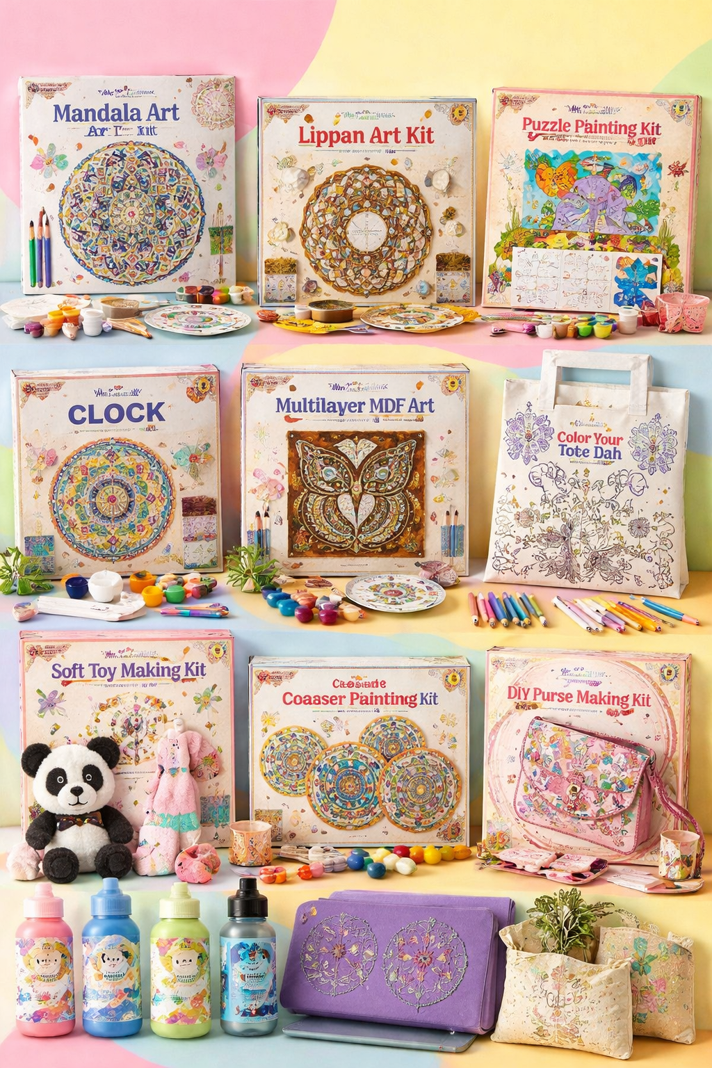 Art & Craft DIY Kit Combo