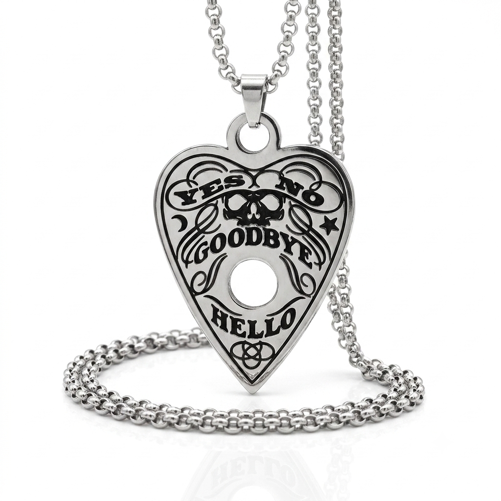 Ouija Planchette Pendant Necklace