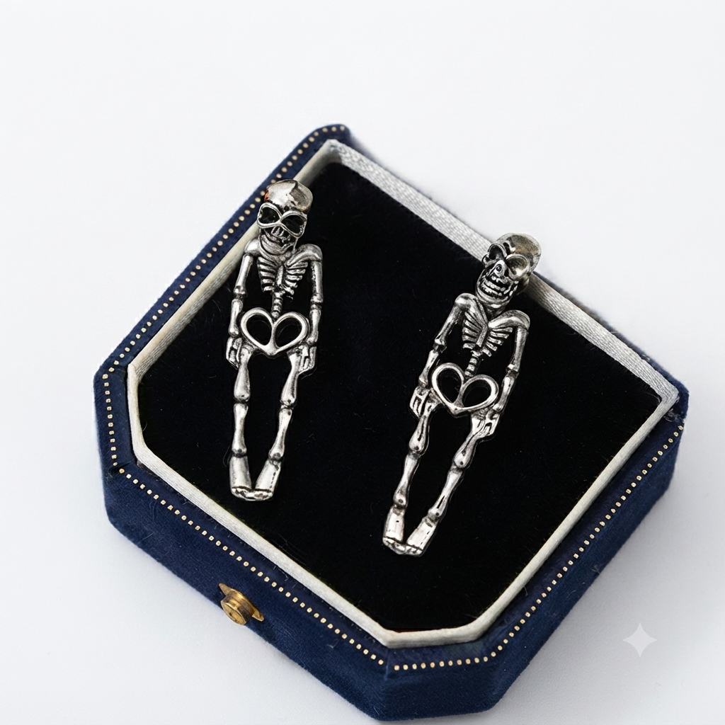 Skeleton Dangle Earrings