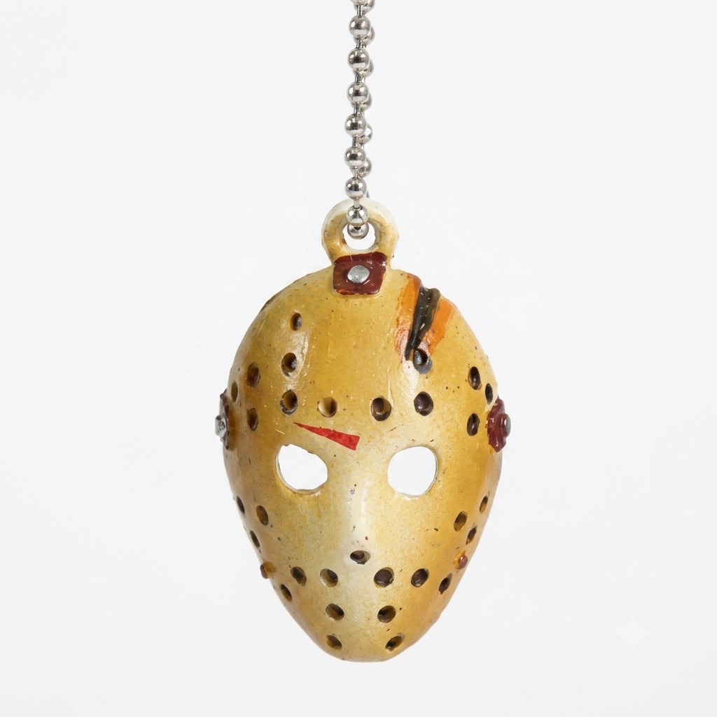 Jason Voorhees Hockey Mask Keyring