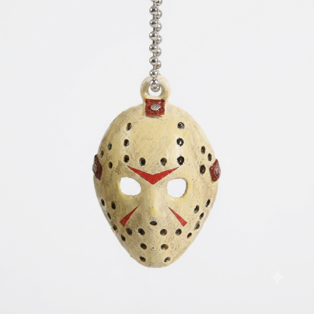 Jason Voorhees Hockey Mask Keyring