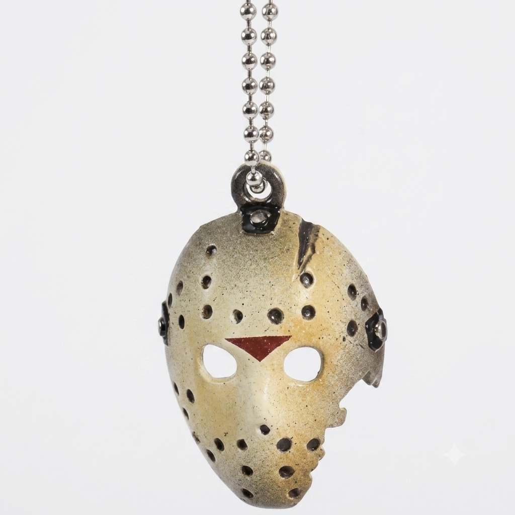 Jason Voorhees Hockey Mask Keyring