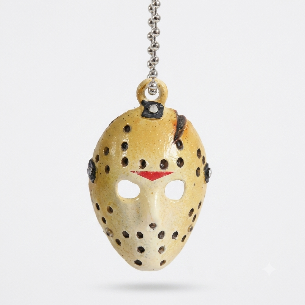 Jason Voorhees Hockey Mask Keyring