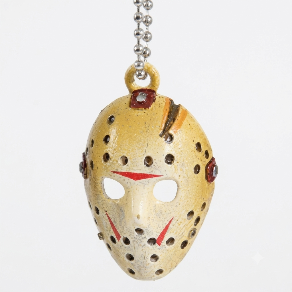 Jason Voorhees Hockey Mask Keyring