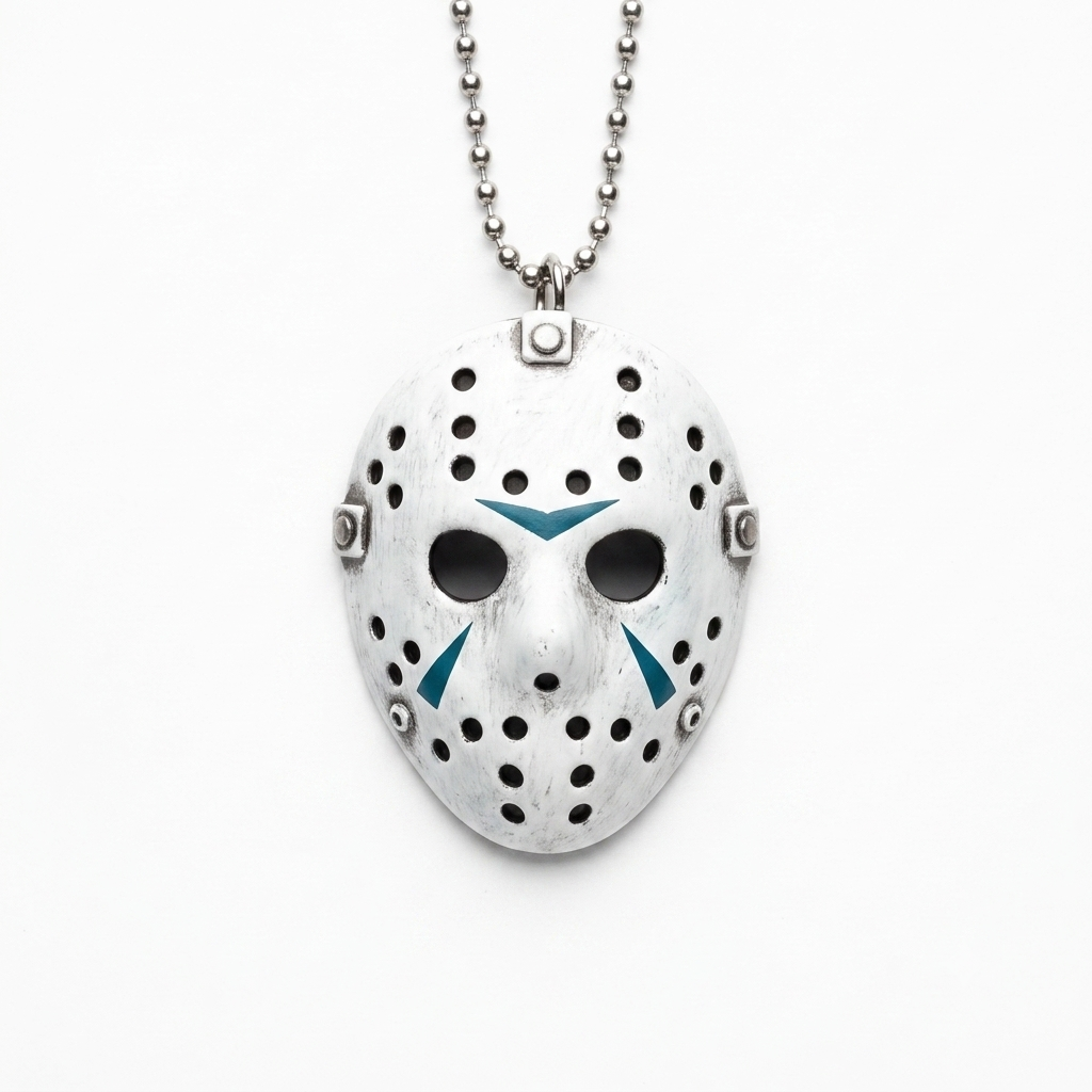 Jason Voorhees Hockey Mask Keyring