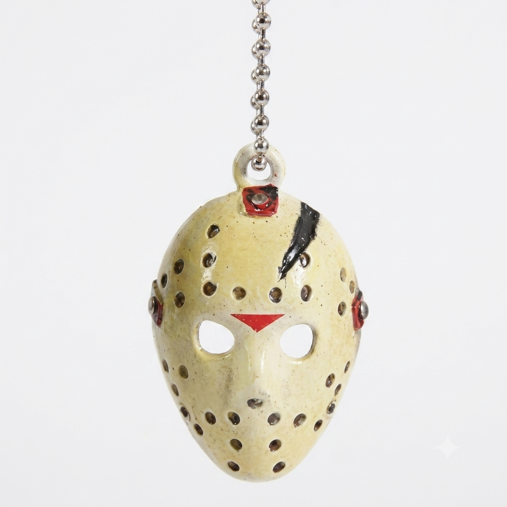 Jason Voorhees Hockey Mask Keyring