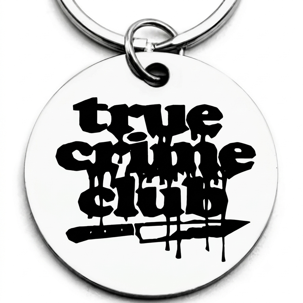 True Crime Club Keyring