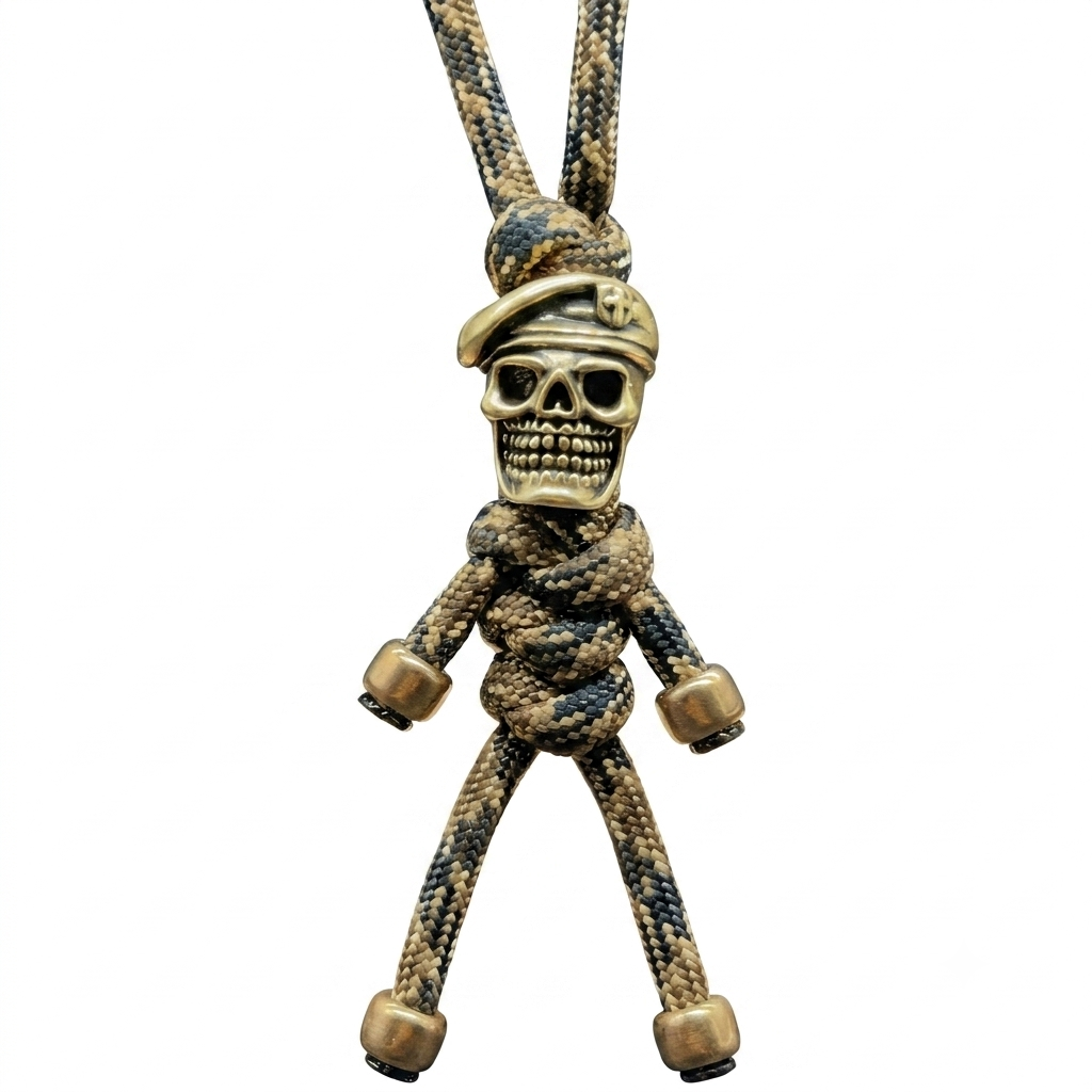Skull Paracord Lanyard
