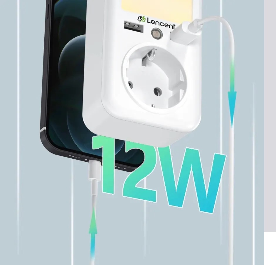 LENCENT LAMBA & KORUMALI PRİZ