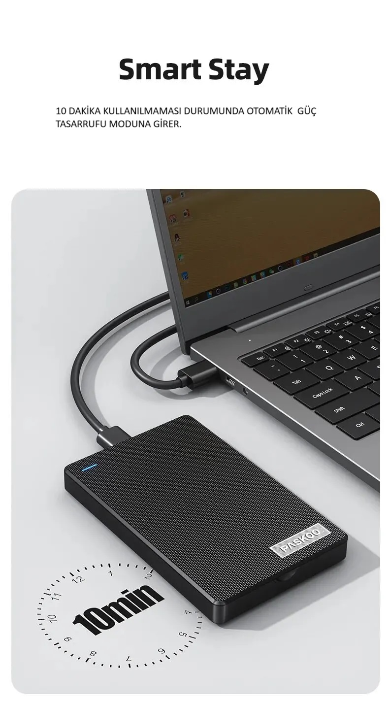 Paskoo 2.5 SSD/HDD Kutusu