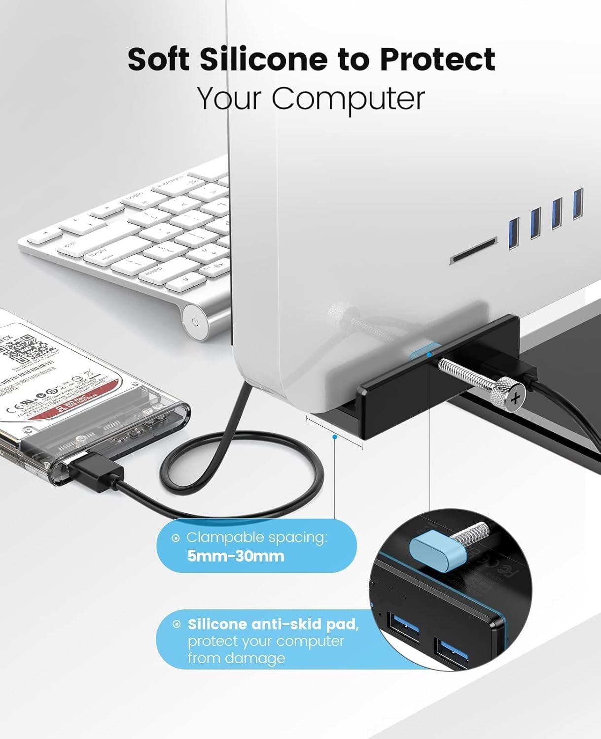 OYKUTECH MH4PU 4 Portlu USB 3.0 Hub 