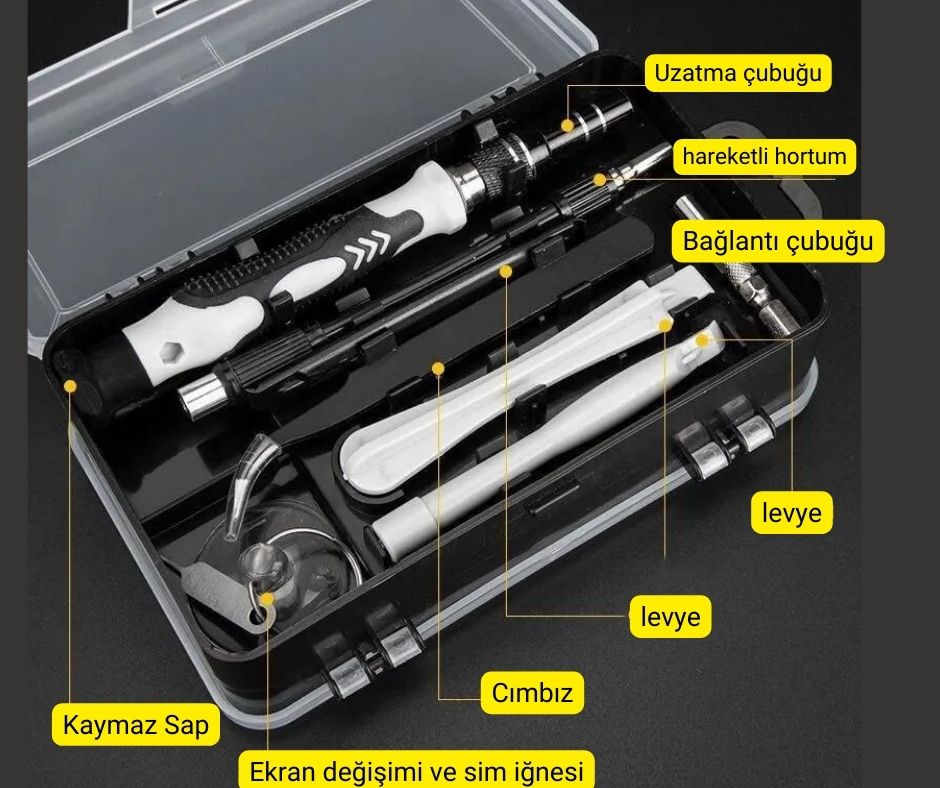 Oykutech 115'i 1 Arada Profesyonel Tamir Seti
