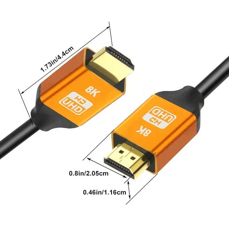Oykutech HDMI 2.1 Kablo – 3 Metre, 8K Çözünürlük