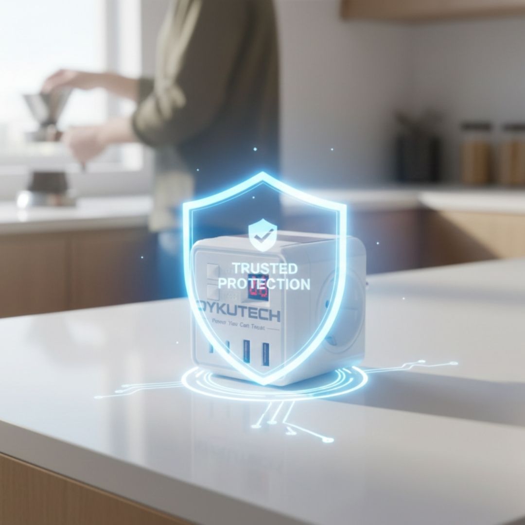 Oykutech Tam Korumalı Zaman Ayarlı Küp Priz