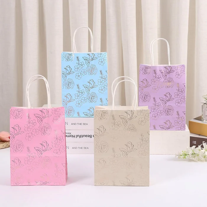 Floral Paper Bags