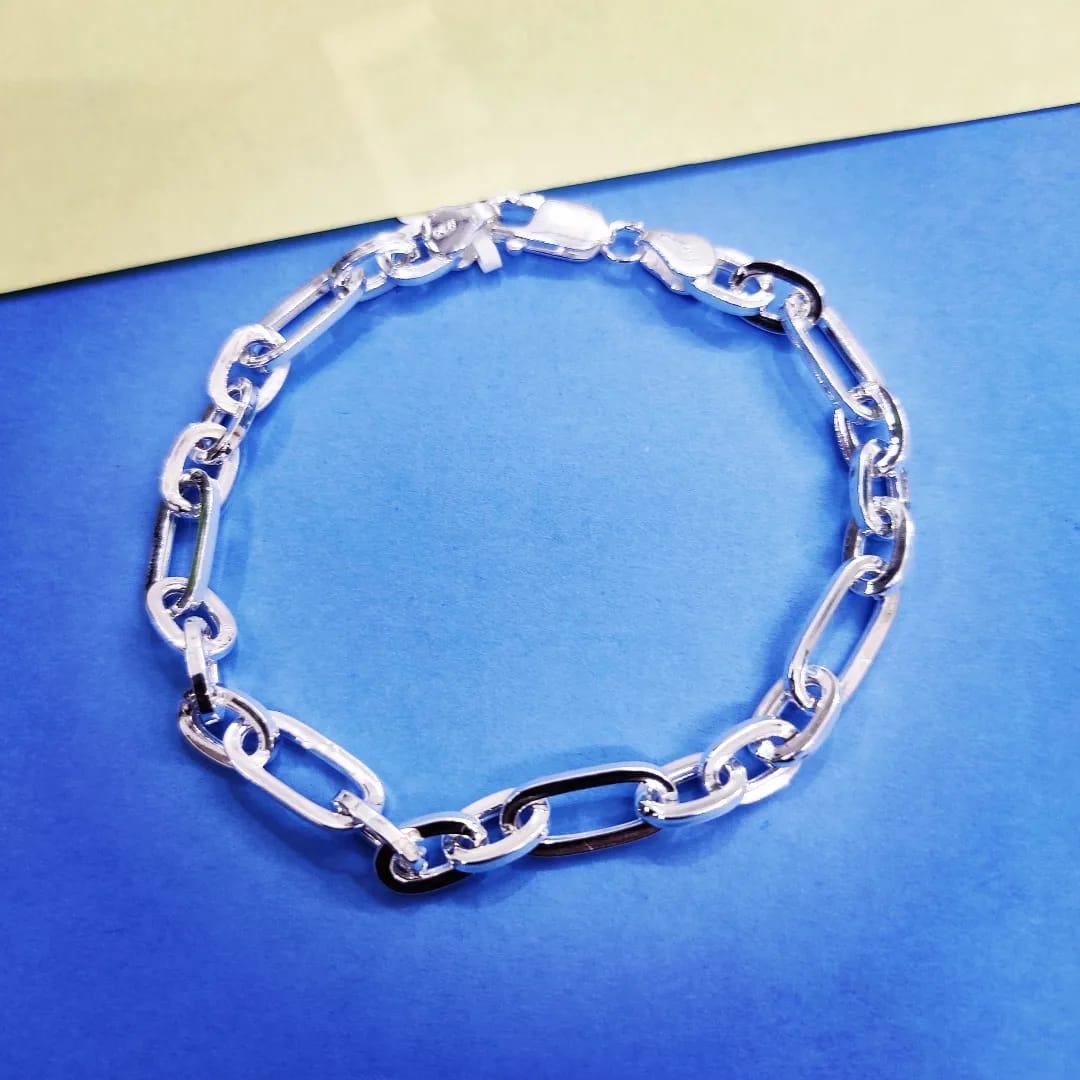 925 Silver Link Chain Bracelet