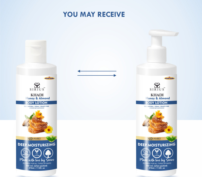 Khadi Honey & Almond Body Lotion