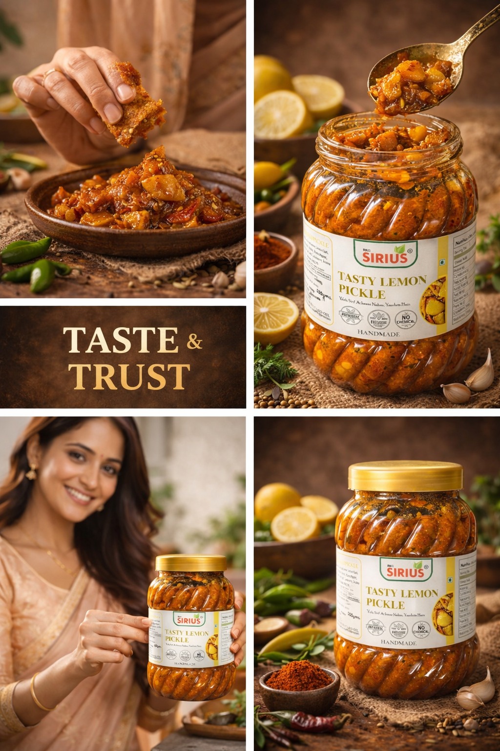 Sirius Tasty Lemon Pickle