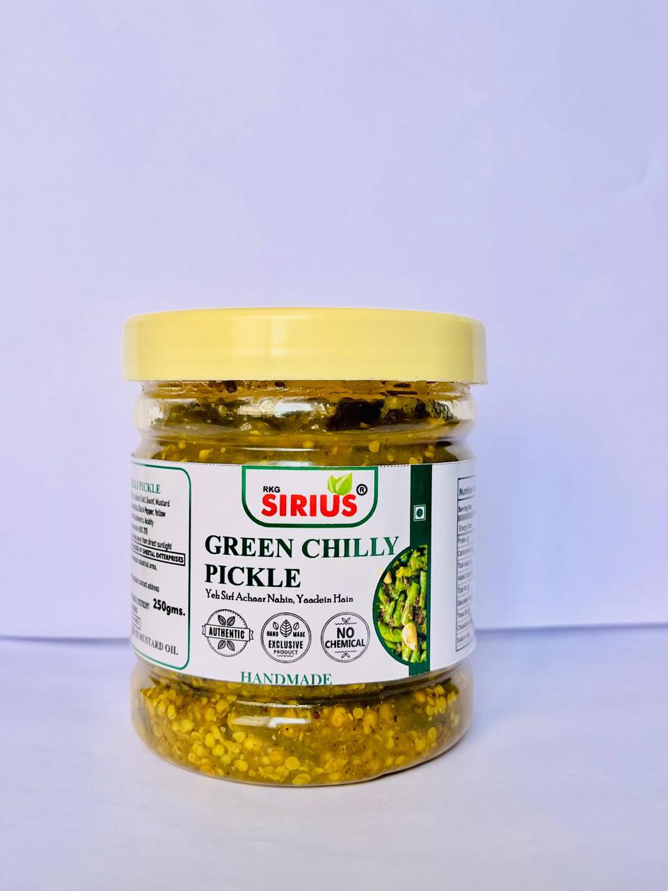 Green Chilly Pickle