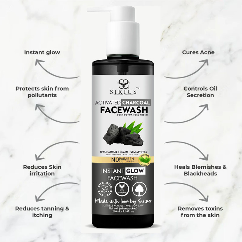 Activated Charcoal Facewash