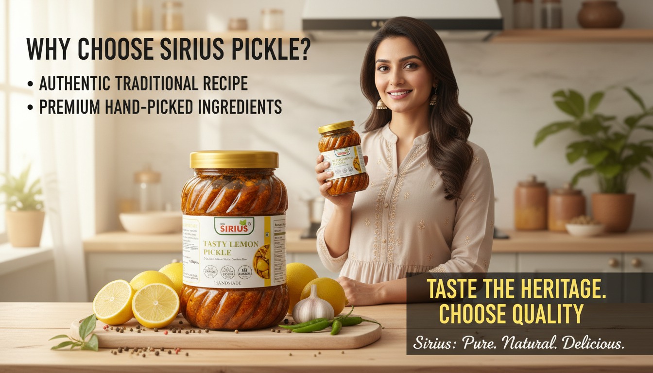 Sirius Tasty Lemon Pickle