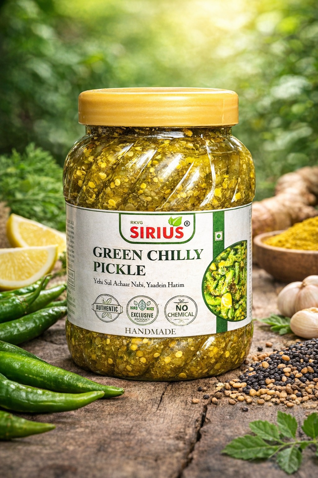 Green Chilly Pickle