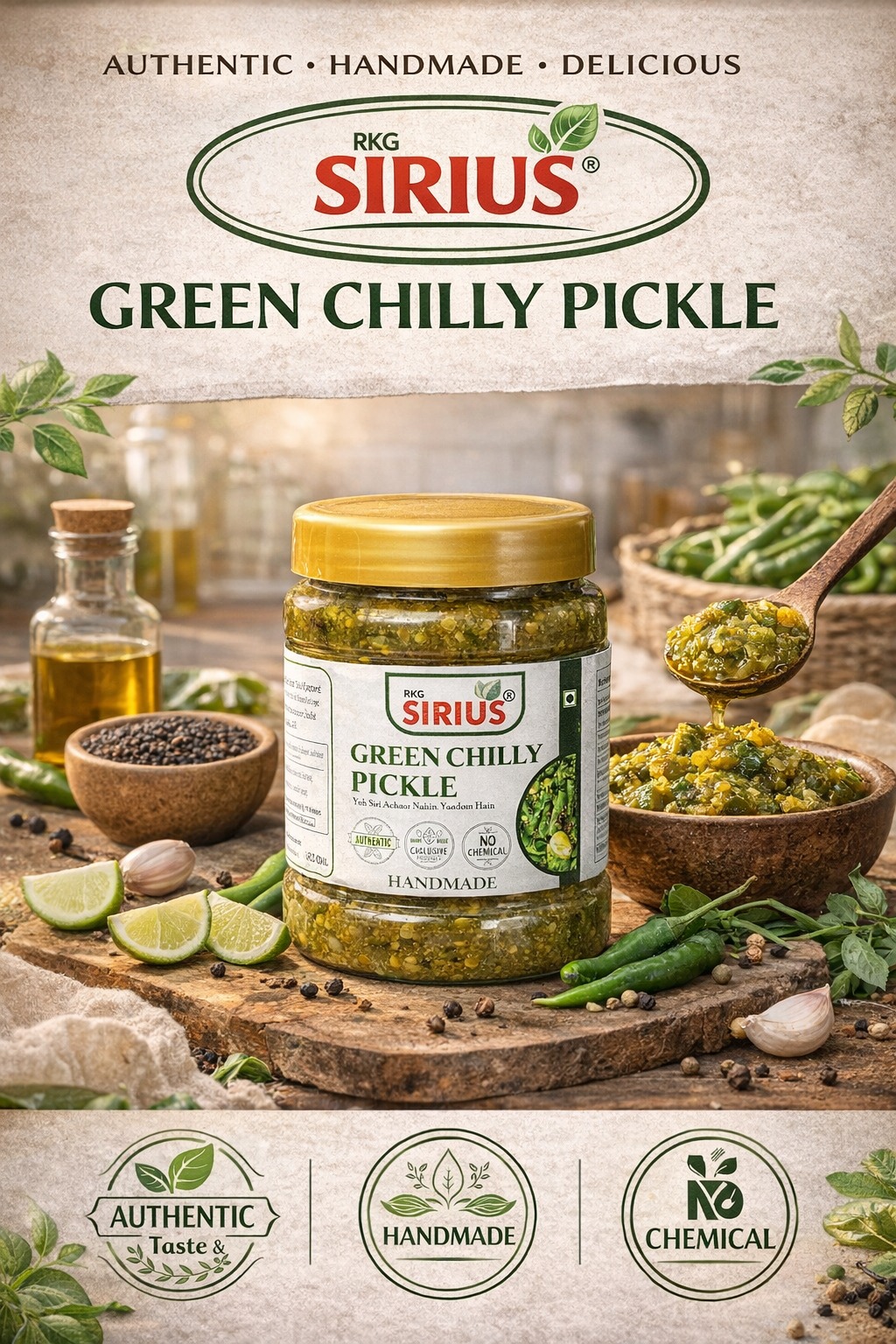 Green Chilly Pickle