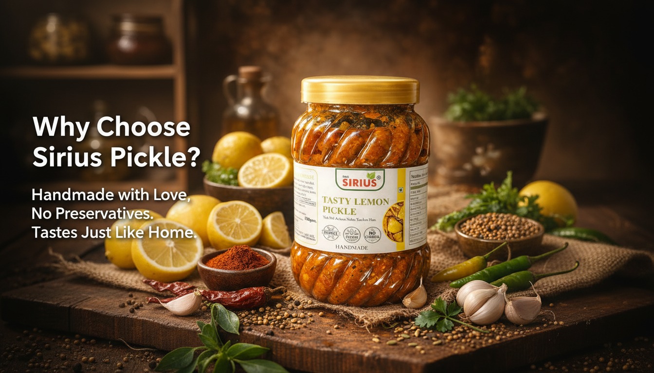 Sirius Tasty Lemon Pickle