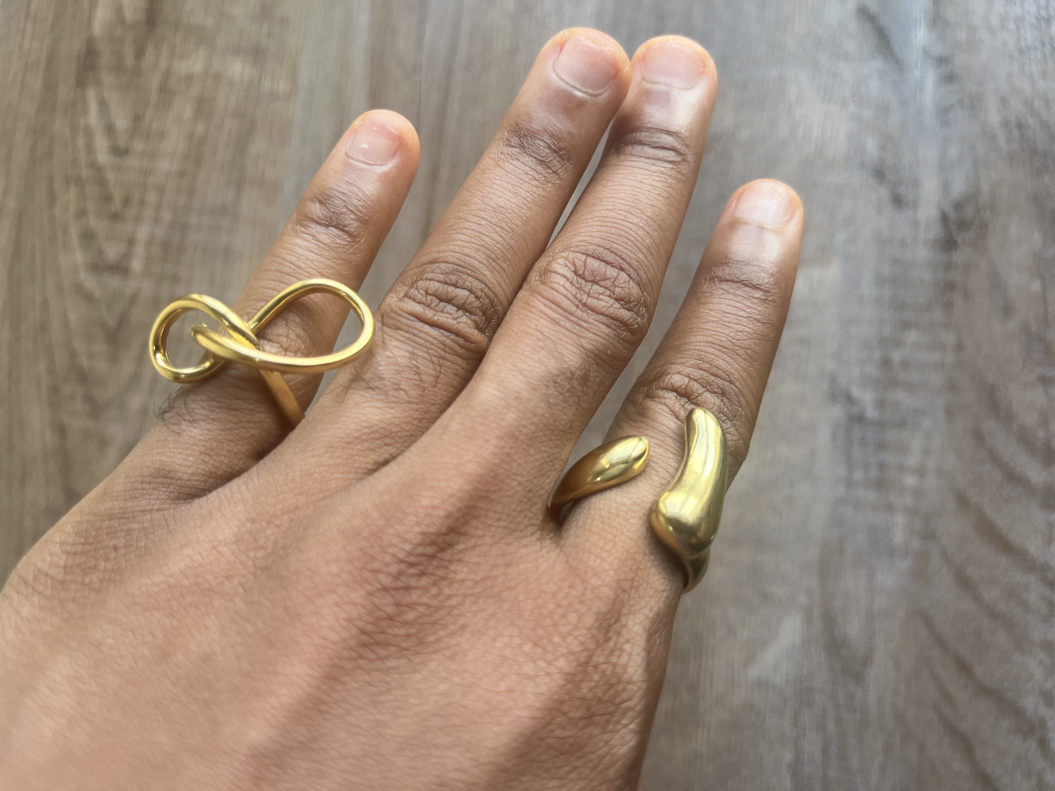 Gold Statement Rings