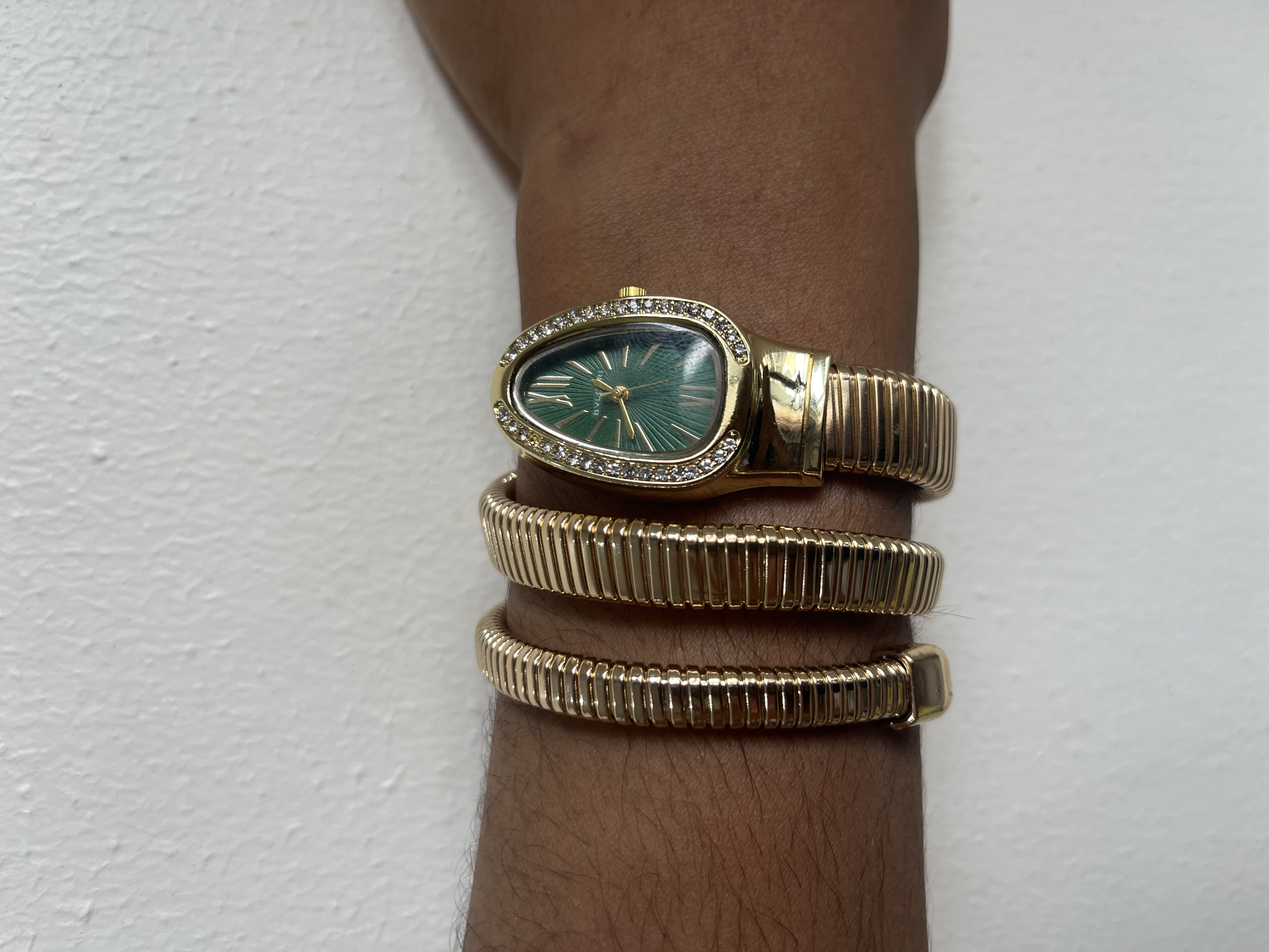 Gold Wrap Bracelet Watch