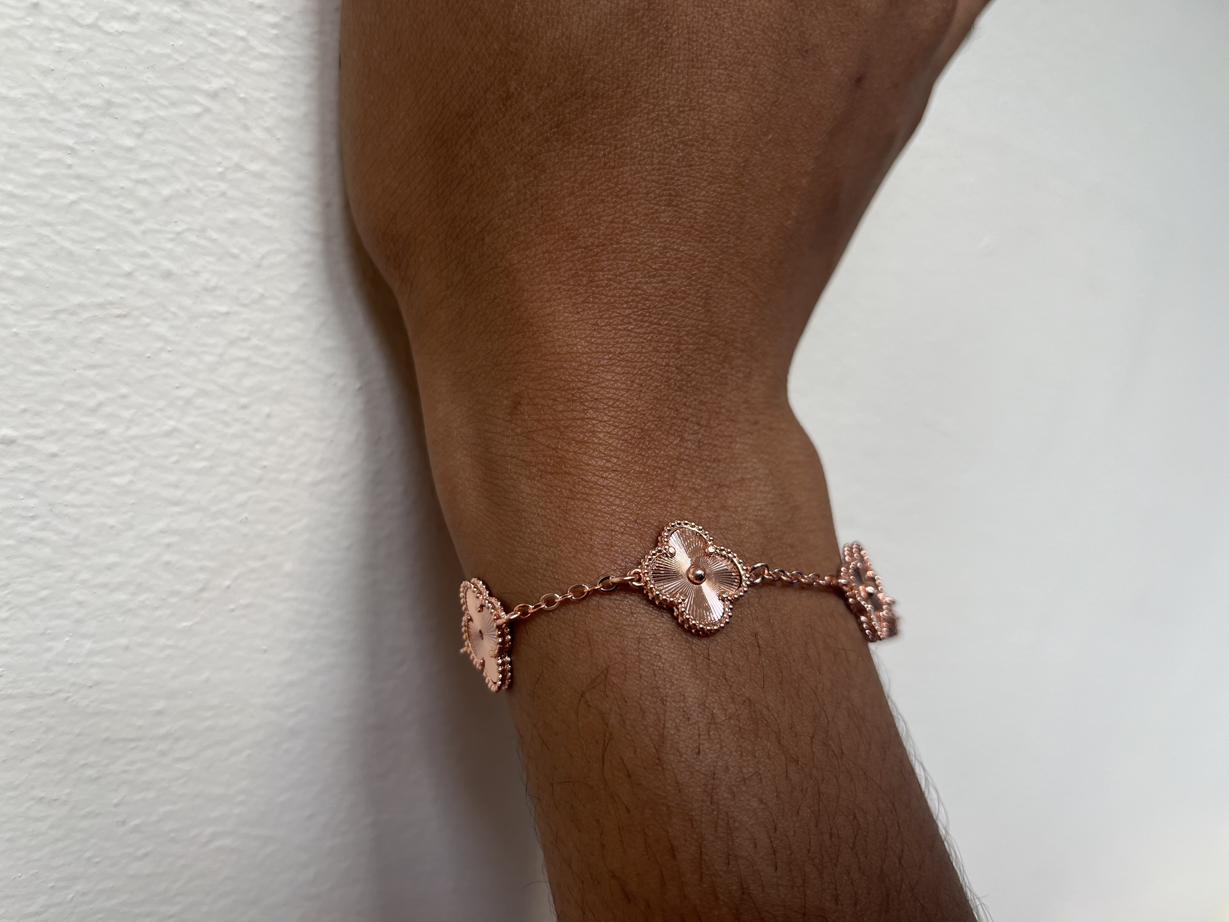 Rose Gold Charm Bracelet