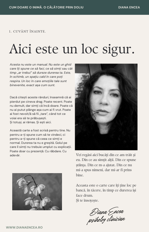 Kit de Sprijin în Doliu: Ghid de navigare și Jurnal de lucru (Pachet Digital)