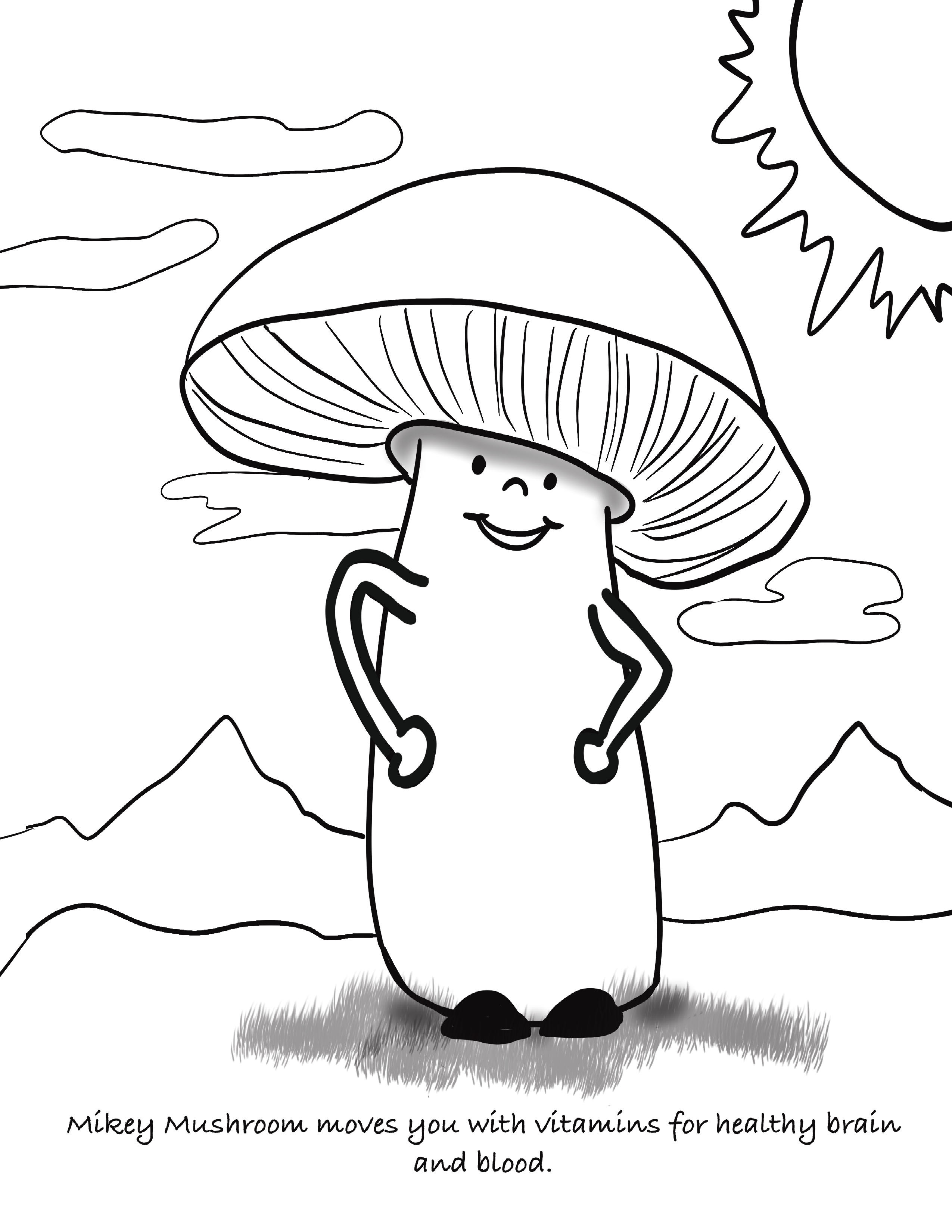 Love your Veggies and Fruits Coloring Book