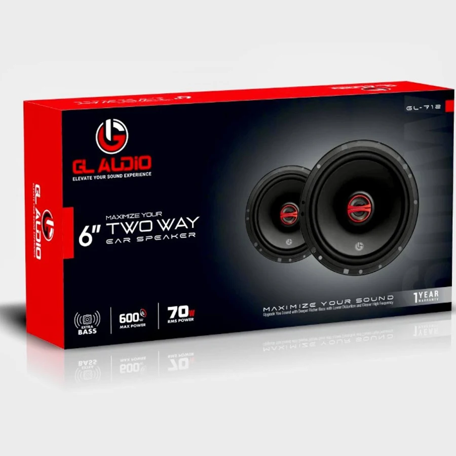 GL Audio 6" Two Way Car Speaker