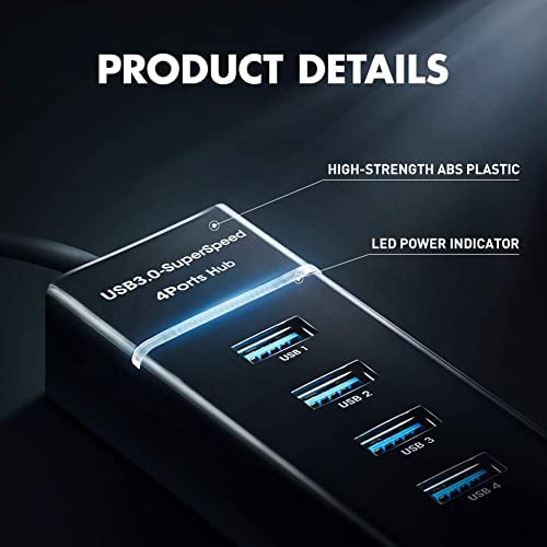 USB 3.0 4-Port USB Hub