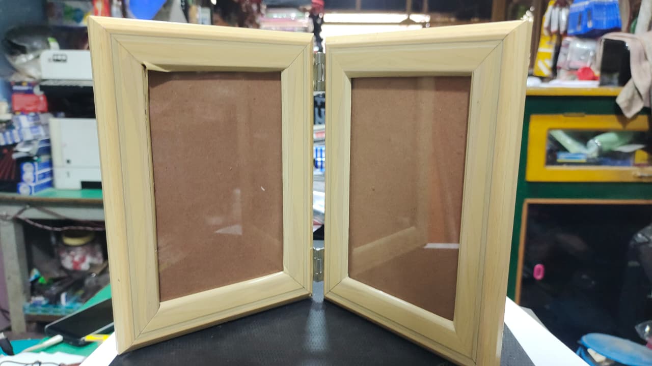 Double Hinged Photo Frame