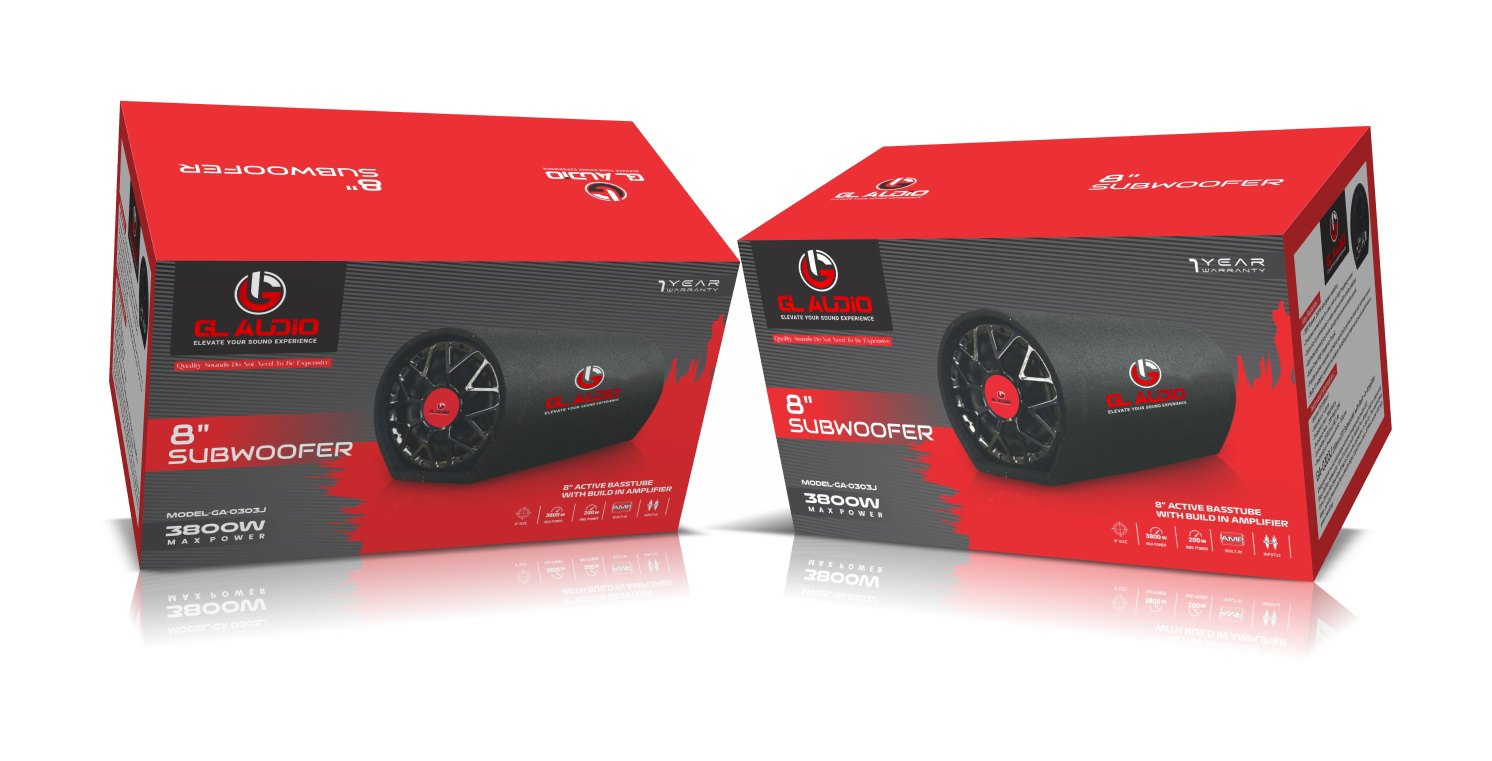 GL-AUDIO 8" Subwoofer Speaker 