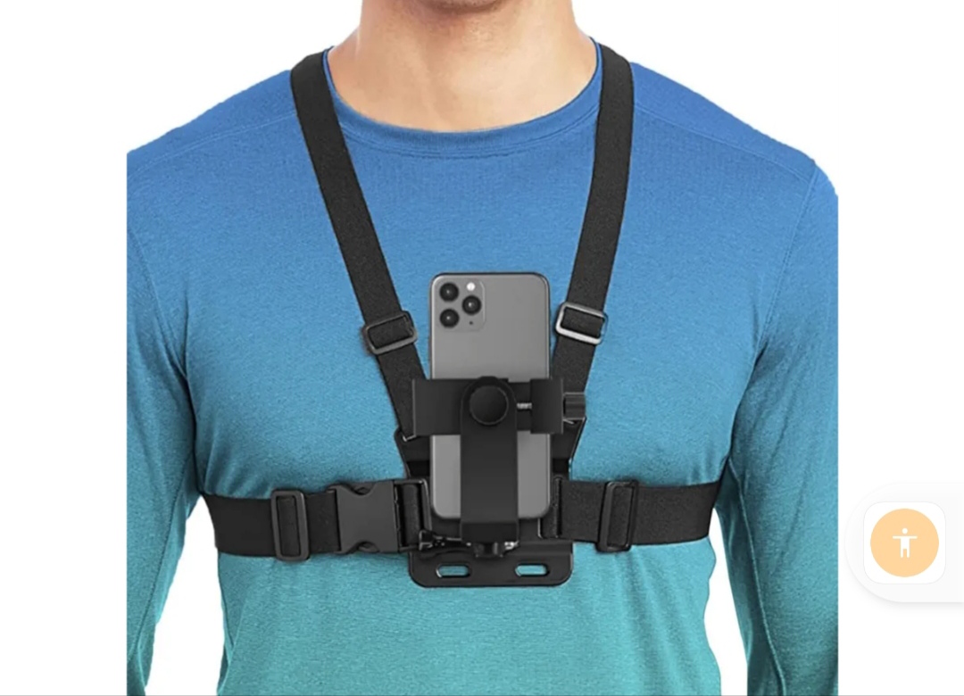 Chest Mount Phone Holder