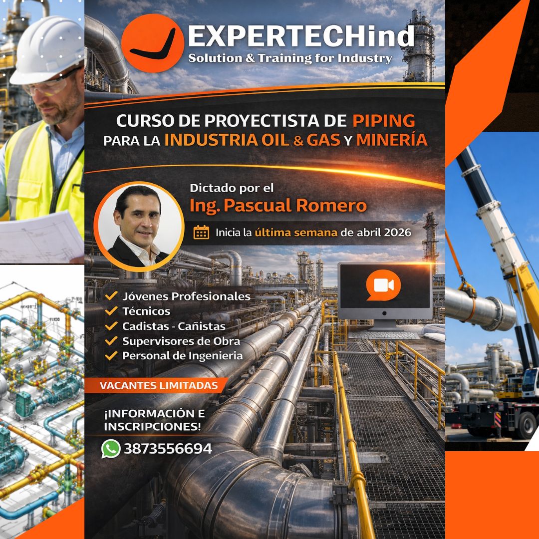 Curso Proyectista de Piping