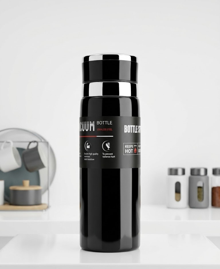 Vacuum Bottle Premium Stainless Steel (4-5 Hours Hot And Cold)