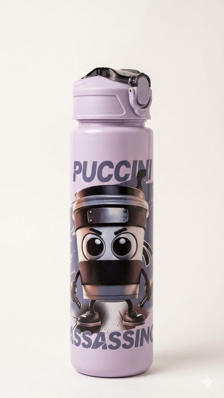 Premium Designer Kids' Water Bottle with sipper
