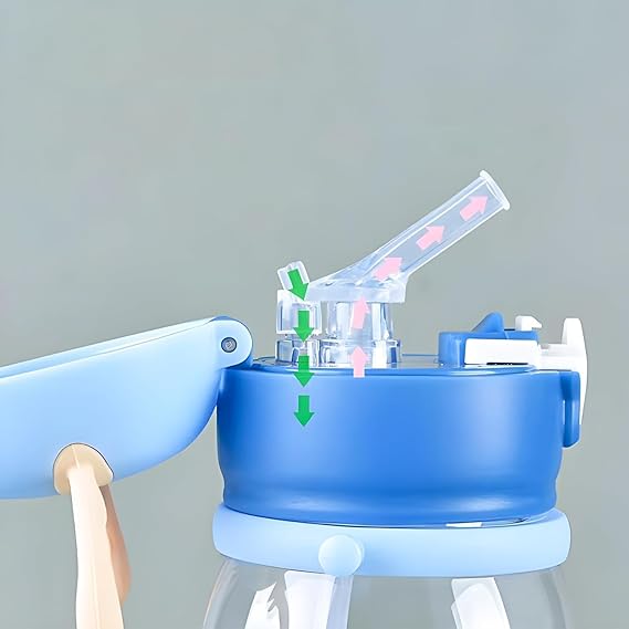 Deer Horn Kids Sipper Bottle for School and Home