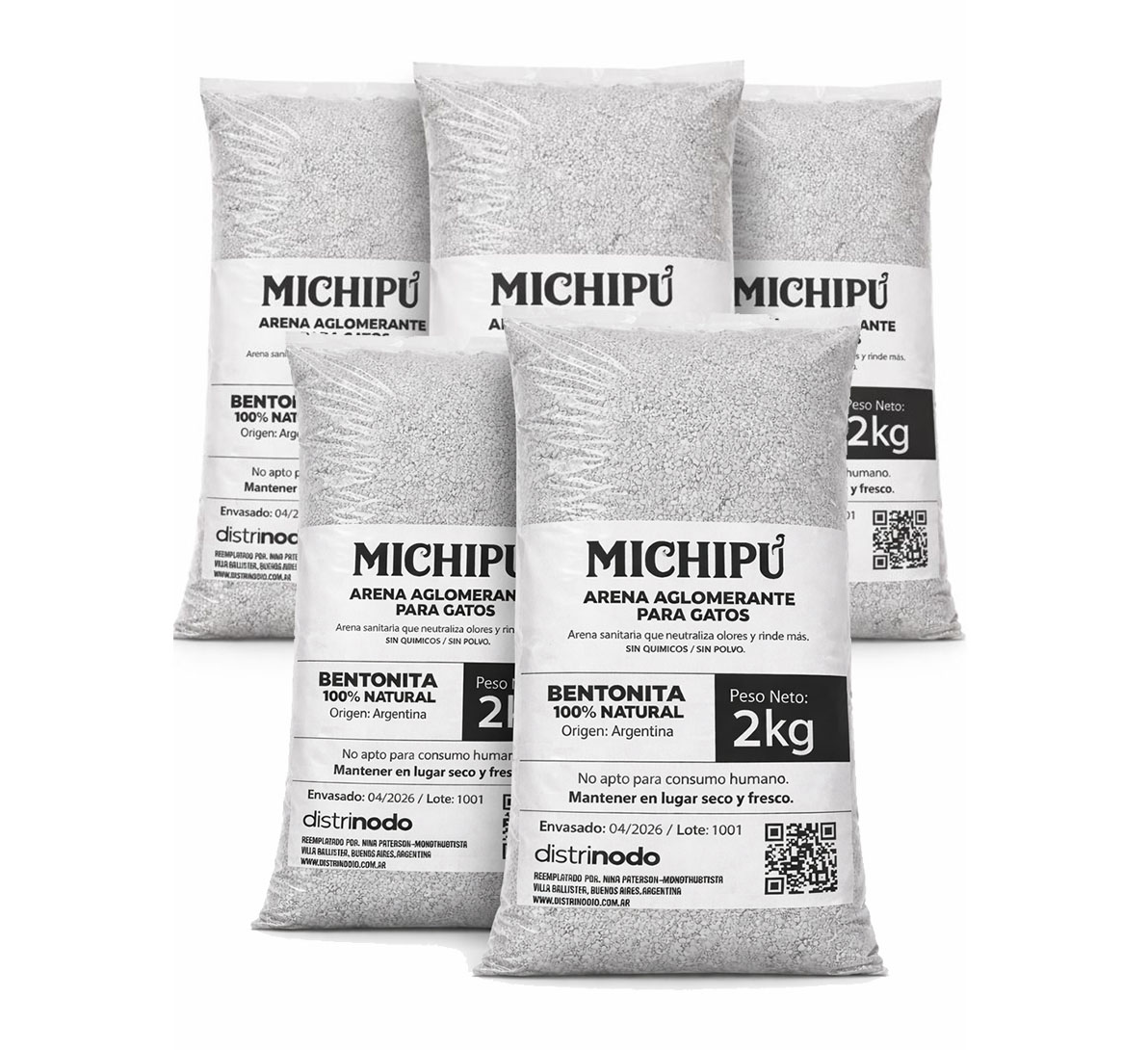 Michipú Pack x5u.