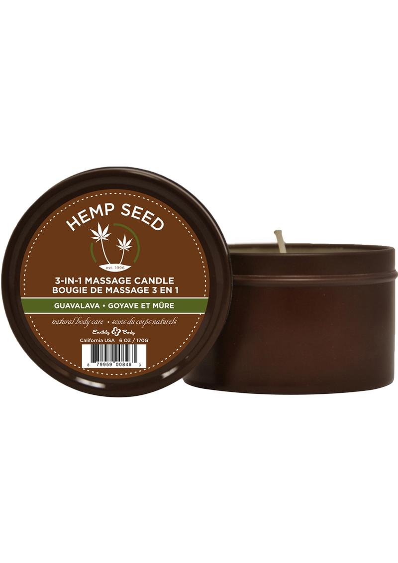 Hemp Seed 3-in-1 Massage Candle