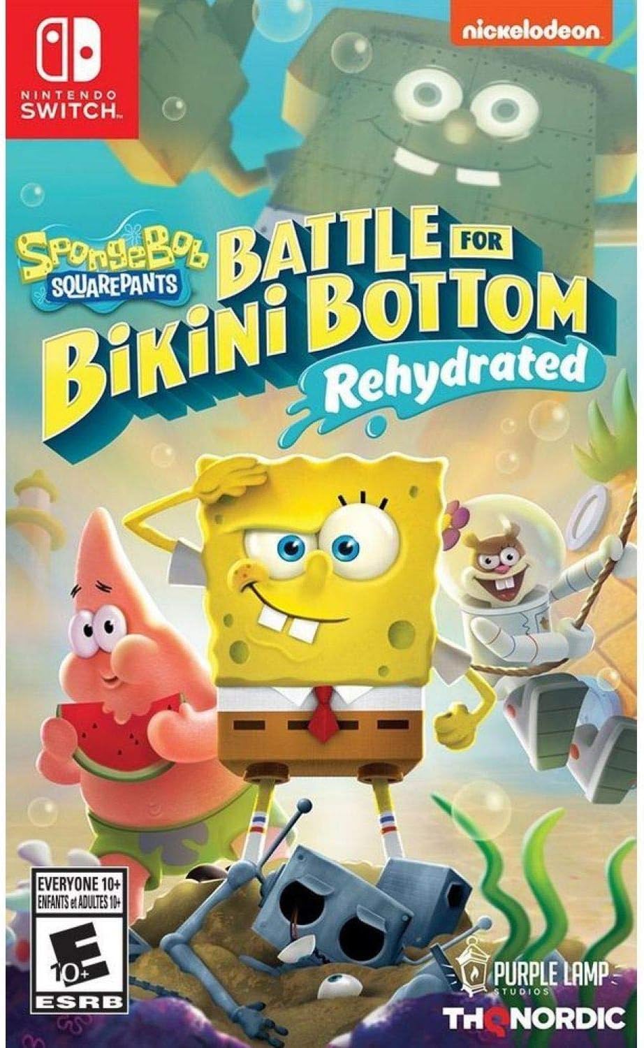 SpongeBob SquarePants: Battle for Bikini Bottom Rehydrated - Nintendo Switch